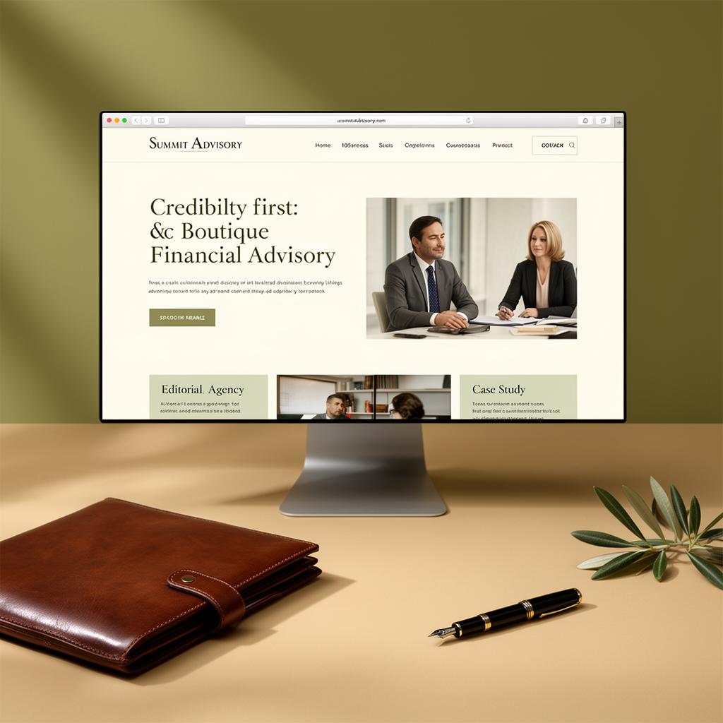 Summit Advisory — Business Website · SEO